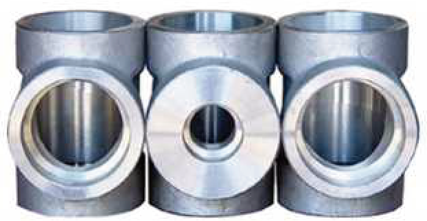 Socket-weld tees